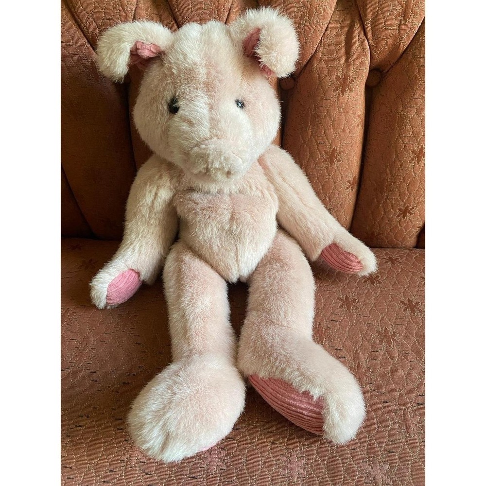 Russ Pigmallion Stuffed Animal Plush Toy 15" Pig Pink s19